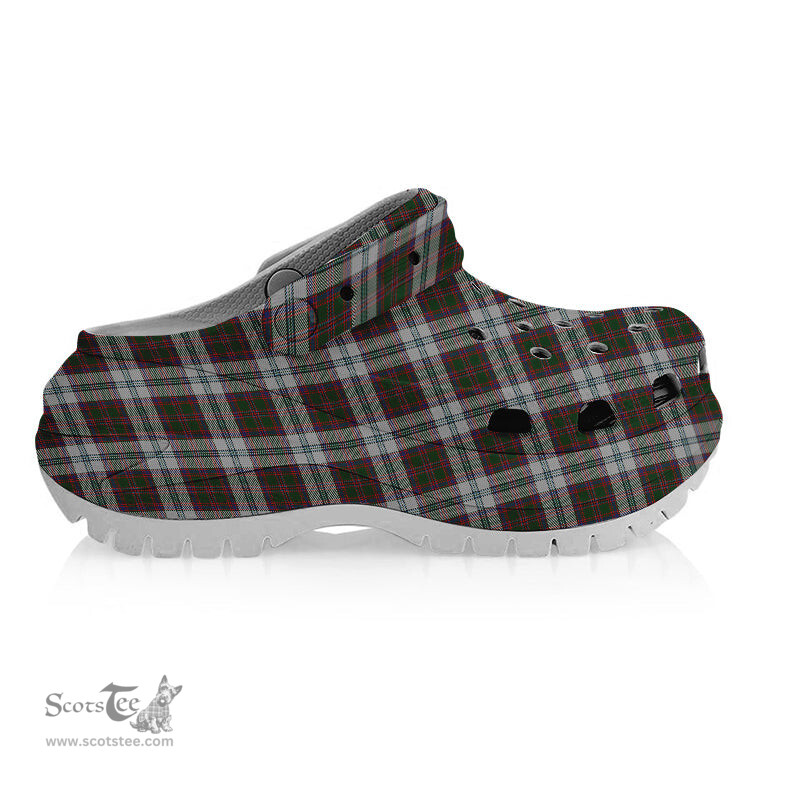 ScotsTee Shop Scottish Stewart of Appin Dress 1 Women's Tartan Height Increasing Clogs