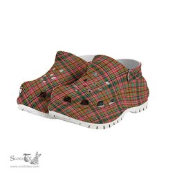 ScotsTee Shop Scottish Ogilvie (Ogilvy) of Strathallan Modern Women's Tartan Height Increasing Clogs