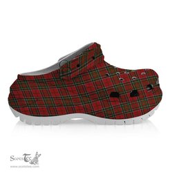 ScotsTee Shop Scottish Stewart of Galloway Wilsons’ Women's Tartan Height Increasing Clogs