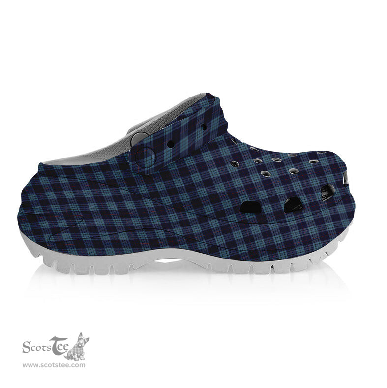ScotsTee Shop Scottish Roberts of Wales Women's Tartan Height Increasing Clogs