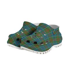 ScotsTee Shop Scottish Stewart of Appin Hunting Ancient Clan Women's Tartan Height Increasing Clogs