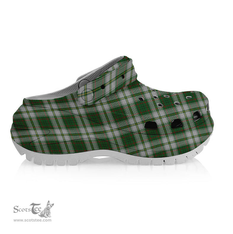 ScotsTee Shop Scottish Tailyour Dress Women's Tartan Height Increasing Clogs