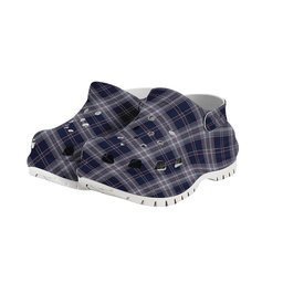 ScotsTee Shop Scottish Yokohama Takashimaya Blue Women's Tartan Height Increasing Clogs