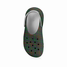 ScotsTee Shop Scottish Shaw of Tordarroch Green Hunting Women's Tartan Height Increasing Clogs