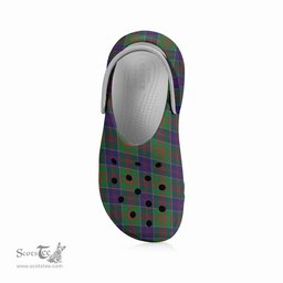 ScotsTee Shop Scottish Stewart of Appin Hunting Modern Women's Tartan Height Increasing Clogs