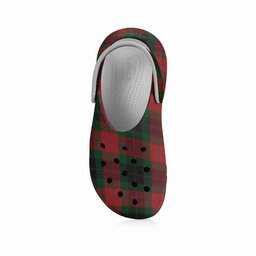 ScotsTee Shop Scottish Skene of Cromar Black Women's Tartan Height Increasing Clogs