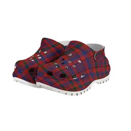 ScotsTee Shop Scottish Murray of Tullibardine Women's Tartan Height Increasing Clogs