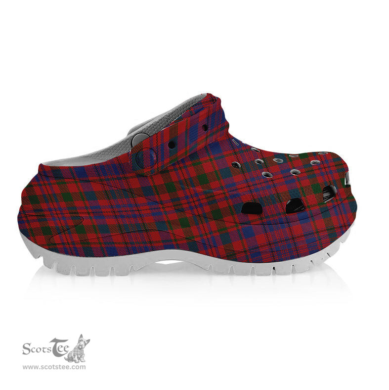 ScotsTee Shop Scottish Murray of Tullibardine Women's Tartan Height Increasing Clogs