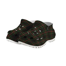 ScotsTee Shop Scottish Pilette of Kinnear Women's Tartan Height Increasing Clogs
