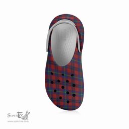 ScotsTee Shop Scottish Nicolson of Tiree & Coll Women's Tartan Height Increasing Clogs