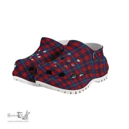 ScotsTee Shop Scottish Nicolson of Tiree & Coll Women's Tartan Height Increasing Clogs