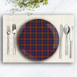 ScotsTee Shop Scottish MacLagan of Glenquiech Ceramic Tartan Plate