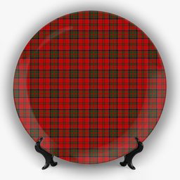 ScotsTee Shop Scottish MacKillop Scottish Tartan Society Ceramic Tartan Plate