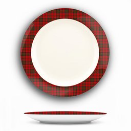 ScotsTee Shop Scottish MacKillop Scottish Tartan Society Ceramic Tartan Plate