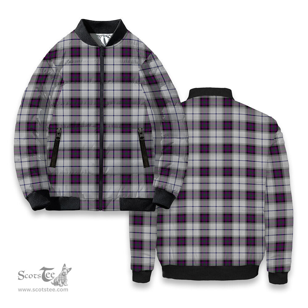ScotsTee Shop Scottish Alexander of Menstry Dress Tartan Bomber Puffer Jacket
