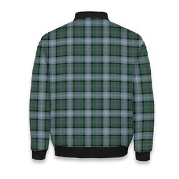 ScotsTee Shop Scottish Alexander of Menstry Hunting Tartan Bomber Puffer Jacket
