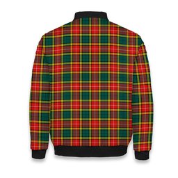 ScotsTee Shop Scottish Baxter of Balgavies Modern Tartan Bomber Puffer Jacket