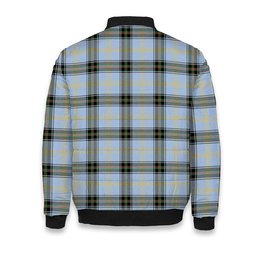 ScotsTee Shop Scottish Baxter of Balgavies Ancient Tartan Bomber Puffer Jacket