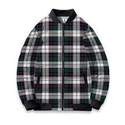 ScotsTee Shop Scottish Campbell of Cawdor Dress Modern Tartan Bomber Puffer Jacket