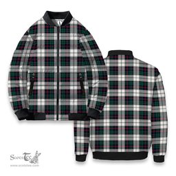 ScotsTee Shop Scottish Campbell of Cawdor Dress Modern Tartan Bomber Puffer Jacket