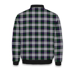 ScotsTee Shop Scottish Campbell of Cawdor Dress Tartan Bomber Puffer Jacket