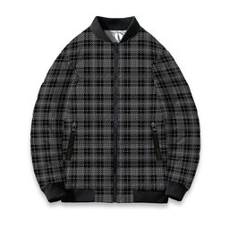 ScotsTee Shop Scottish Clergy Breacan na’n Clearach Tartan Bomber Puffer Jacket