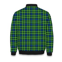 ScotsTee Shop Scottish Campbell of Breadalbane Ancient Tartan Bomber Puffer Jacket