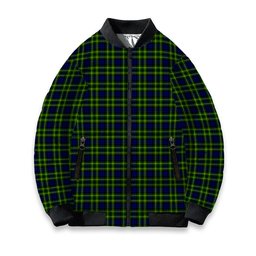 ScotsTee Shop Scottish Campbell of Breadalbane Modern Tartan Bomber Puffer Jacket
