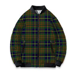 ScotsTee Shop Scottish Cameron of Lochiel Hunting Modern Tartan Bomber Puffer Jacket