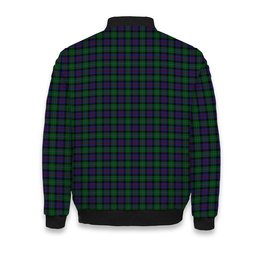 ScotsTee Shop Scottish Campbell of Cawdor Tartan Bomber Puffer Jacket