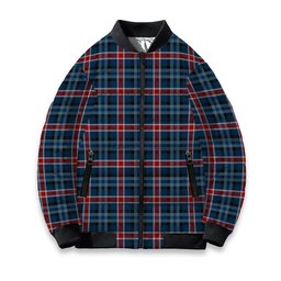ScotsTee Shop Scottish Gandy of Myrton Tartan Bomber Puffer Jacket