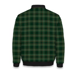 ScotsTee Shop Scottish Donachie of Brockloch Hunting Tartan Bomber Puffer Jacket