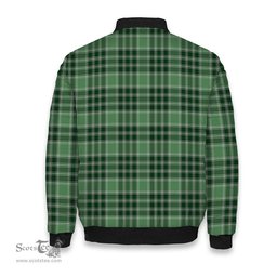 ScotsTee Shop Scottish Donald Lord of the Isles Hunting Tartan Bomber Puffer Jacket