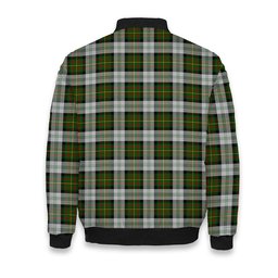 ScotsTee Shop Scottish Gillies Dress Green Tartan Bomber Puffer Jacket
