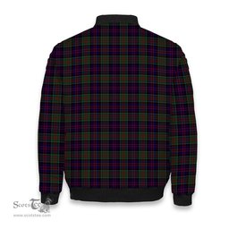 ScotsTee Shop Scottish Donald of Clan Ranald Tartan Bomber Puffer Jacket