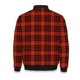 ScotsTee Shop Scottish Donald of Ardnamurchan Ancient Tartan Bomber Puffer Jacket