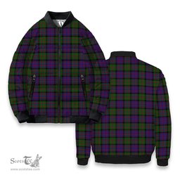 ScotsTee Shop Scottish Denovan The Lairdship of Tartan Bomber Puffer Jacket