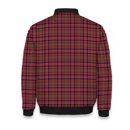 ScotsTee Shop Scottish Donald of Boisdale Modern Tartan Bomber Puffer Jacket