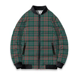 ScotsTee Shop Scottish Gayre Dress Modern Tartan Bomber Puffer Jacket