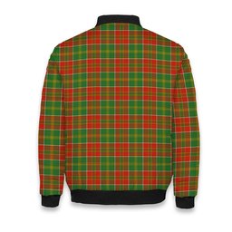 ScotsTee Shop Scottish Donald of Kingsburgh Ancient Tartan Bomber Puffer Jacket
