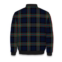 ScotsTee Shop Scottish Fletcher of Dunans Modern Tartan Bomber Puffer Jacket