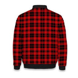 ScotsTee Shop Scottish Murray of Ochtertyre Modern Tartan Bomber Puffer Jacket