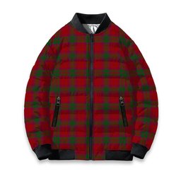 ScotsTee Shop Scottish McNab Modern Tartan Bomber Puffer Jacket