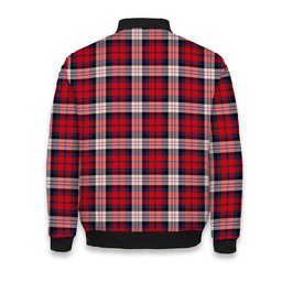 ScotsTee Shop Scottish McDonald Dress Irish Modern Tartan Bomber Puffer Jacket