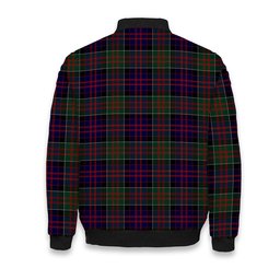 ScotsTee Shop Scottish McDonald of Clan Ranald Tartan Bomber Puffer Jacket