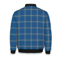ScotsTee Shop Scottish MacRae of America Ancient Tartan Bomber Puffer Jacket