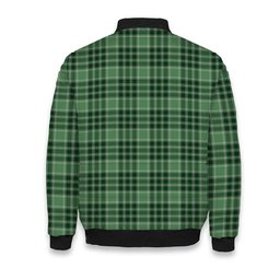 ScotsTee Shop Scottish MacDonald Lord of the Isles Hunting SC Tartan Bomber Puffer Jacket