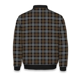 ScotsTee Shop Scottish McKay Weathered Tartan Bomber Puffer Jacket