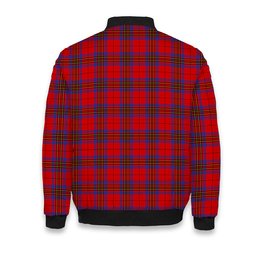 ScotsTee Shop Scottish Leslie Modern Tartan Bomber Puffer Jacket