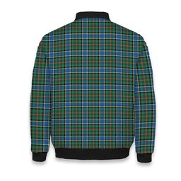 ScotsTee Shop Scottish Ogilvie (Ogilvy) Hunting Ancient Tartan Bomber Puffer Jacket